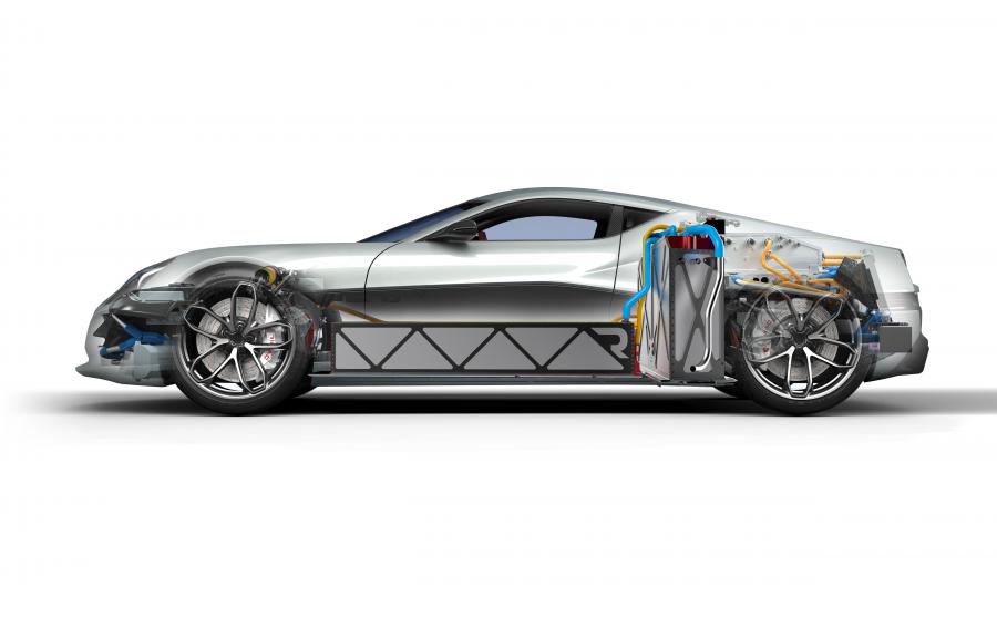 Схема Rimac Concept_One 2016 года  (фото 24 из 38)